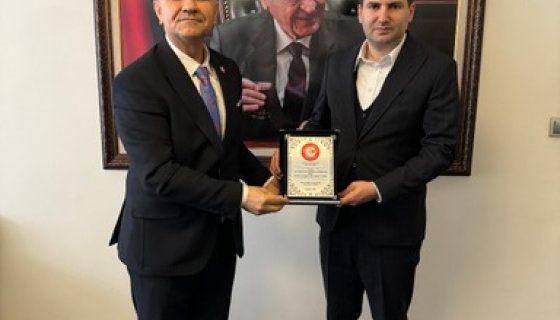 Ülkü Ocakları Eğitim ve Kültür Vakfı Genel Başkanımız Sayın Ahmet Yiğit Yıldırım beyi makamında Dünya Türkiyat Konseyi Yönetim Kurulumuzla ziyaret bulunduk..